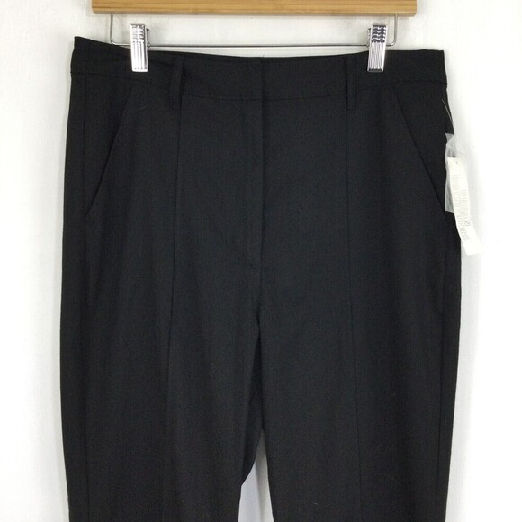 Urban Outfitters Womens Pants Flare Black Work Pants Size 12 - Picture 2 of 8